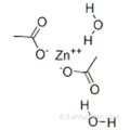 Acide acétique, sel de zinc, hydrate CAS 5970-45-6